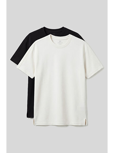 Tommylife Rahat Form O Yaka 2'li Paket Tişört - 88495