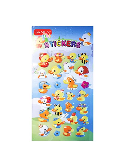 Tanex Kids Sticker Puffy Sevimli Ördekler Serisi 33 Parça (26159) - S000360698-23173