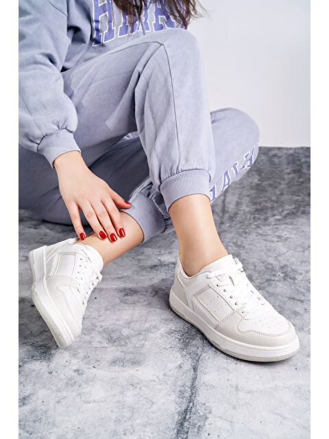 Pasyone Bej Kadın Günlük Sneaker Ayakkabı - S000459996-19928