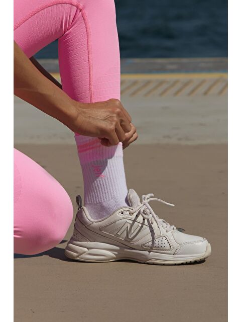 JERF Aksesuar, Çorap, Soket Neon Çizgili Pamuk Çorap - S000503889-37238