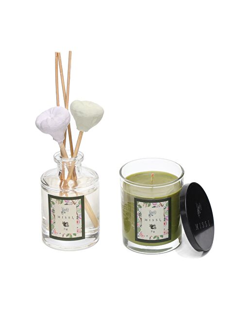 Missi İncir Oda Kokusu ve Vegan Mum Hediye Seti - S000417417-18194