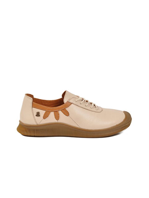 Venüs Bej Hakiki Deri Kadın Casual Ayakkabı 2413511Y Z