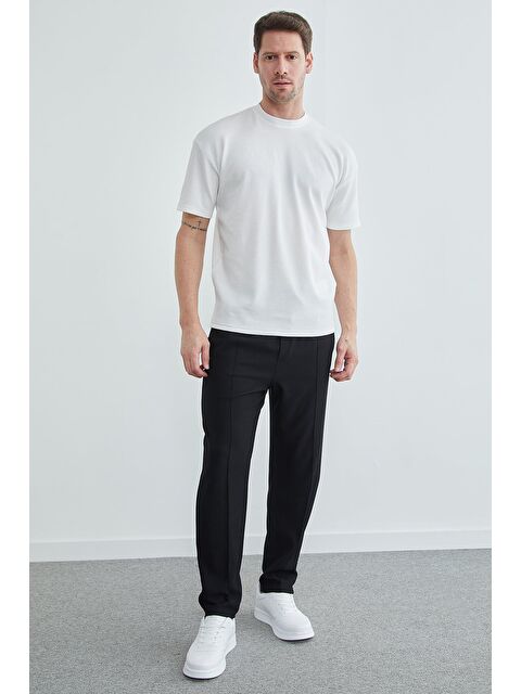 Fullamoda Beli Lastikli Fitilli Çimalı Pantolon - S000514149-19351