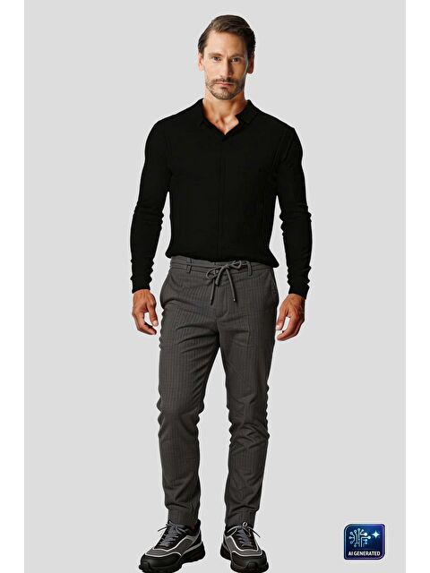 igs Gri Premium Jogger Erkek Pantolon – Dynamic Fit