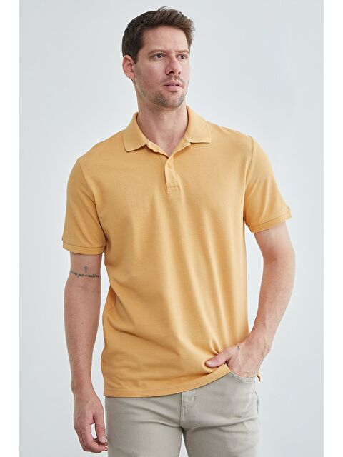 Fullamoda Basic Polo Yaka Pike Tişört - S000513938-20074
