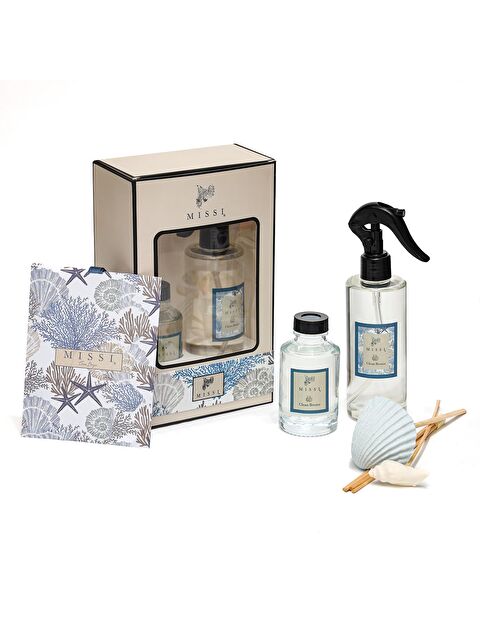 Missi Clean Breeze Hediye Seti (Oda kokusu-Oda spreyi-Kokulu zarf) - S000417422-17234