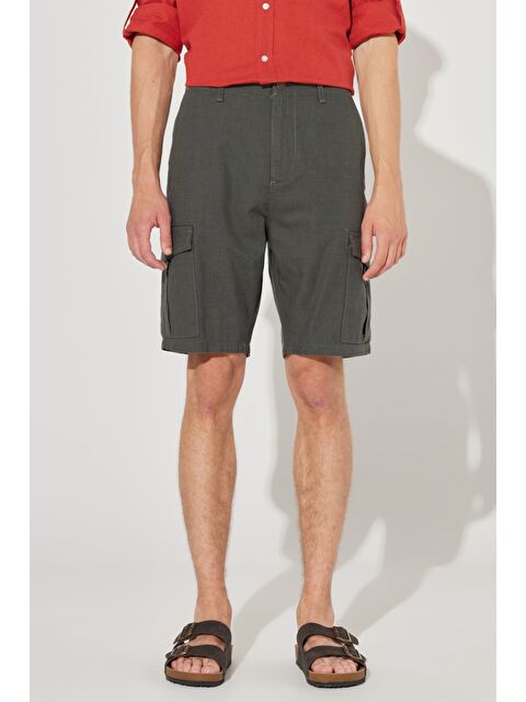 Wrangler Regular Fit Normal Kesim %100 Pamuk Normal Bel Haki Şort - S000530606-18547