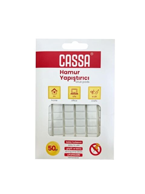 Cassa Tack-It Hamur Yapıştırıcı 50 gr Beyaz (065) 1 Adet - S000459525-20063
