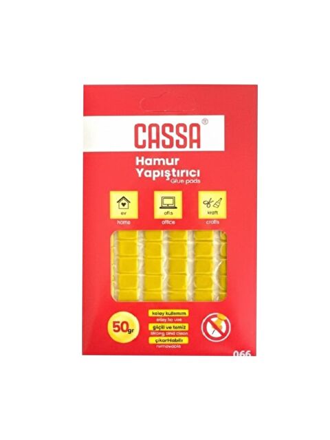 Cassa Tack-It Hamur Yapıştırıcı 50 gr Sarı (066) 1 Adet - S000459526-20072
