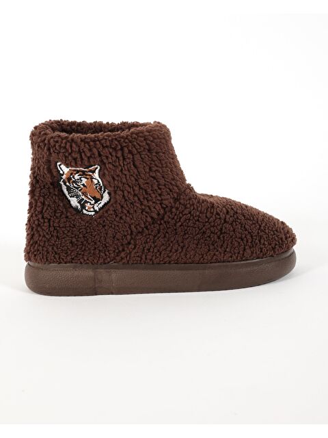 Chirpy Kaplan Nakışlı Erkek Panduf -TIGRE - S000495215-19413