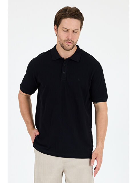 Rodi Polo Yaka Kısa Kollu Pike Erkek %100 Pamuk Tişört - S000416974-19351