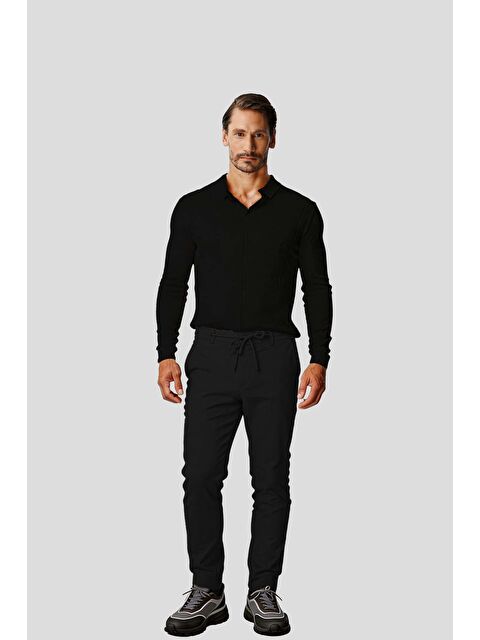 igs Siyah Premium Jogger Erkek Pantolon – Dynamic Fit