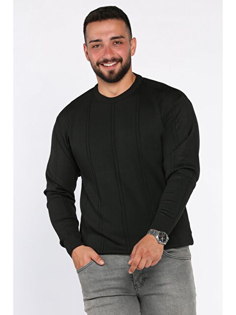 Mishar İtalia Erkek Bisiklet Yaka Triko Kazak - S000427922-19351