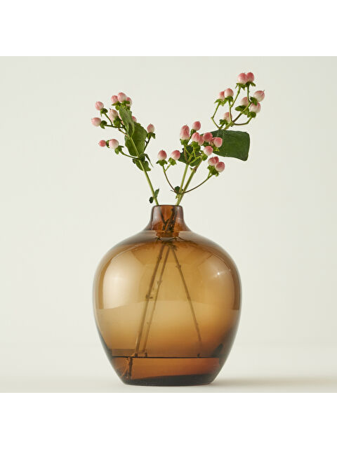 Bella Maison Zenda Vazo Kahverengi (17x17x20 cm) - S000468462-19413