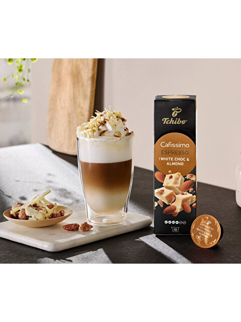 Tchibo Cafissimo Flavoured Espresso - Beyaz Çikolata ve Badem - 10 kapsül - S000486714-10231
