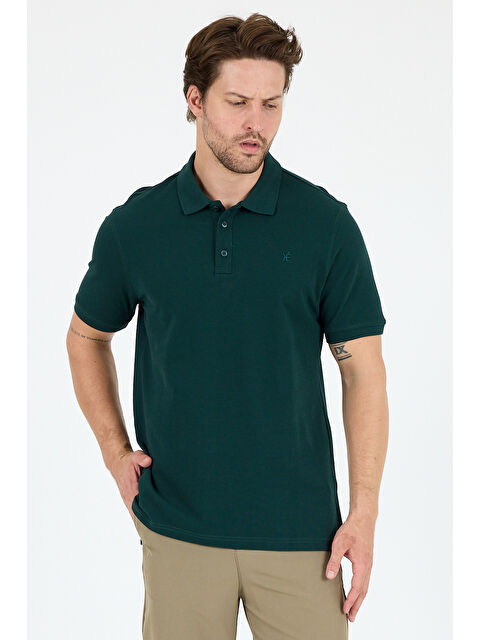 Rodi Polo Yaka Kısa Kollu Pike Erkek %100 Pamuk Tişört - S000416974-18709