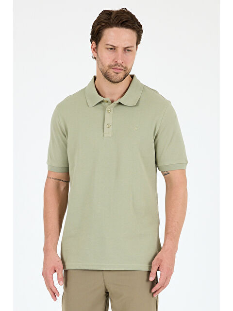 Rodi Polo Yaka Kısa Kollu Pike Erkek %100 Pamuk Tişört - S000416974-1848