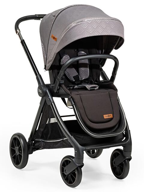 Baby2Go Petunya Plus Travel Sistem Bebek Arabası - Gri Standart - S000336879-20600