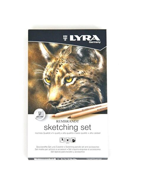 Lyra Rembrandt Sketching Metal Kutu Çizim Seti 11 Parça (L2051110) - S000433206-23173