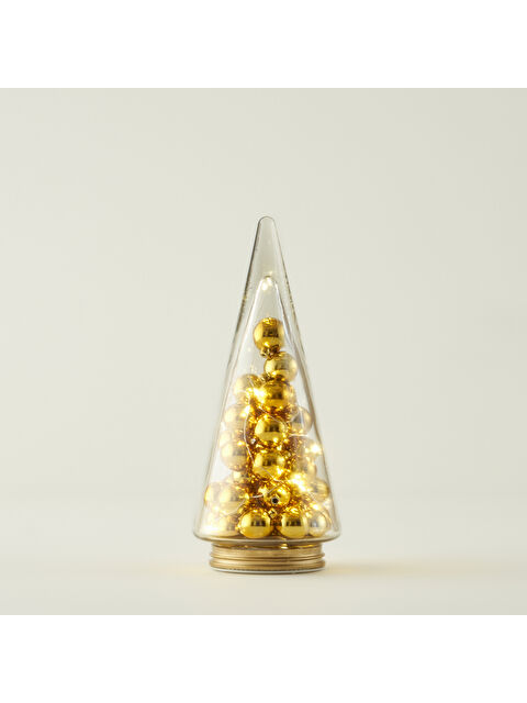 Bella Maison Christmas Tree Ledli Aydınlatma Gold (12x12x29 cm) - S000468477-20076