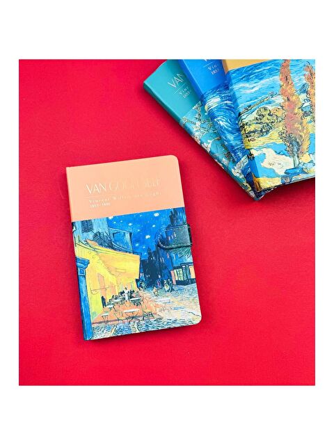 Bam Hediyelik Eşya Van Gogh Tasarımlı Mıknatıs Kapaklı Defter BM 1211 - S000266065-17234
