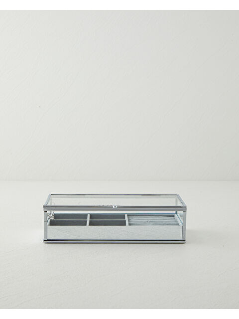 English Home Tano Takı Kutusu 21x12x5,5 cm Silver - S000486716-18105