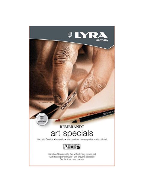 Lyra Rembrandt Art Specials Metal Kutu Çizim Seti 12 Parça (L2051120) - S000433229-19351