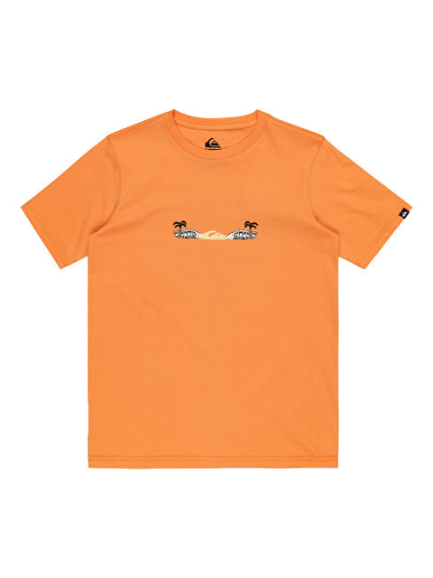 Quiksilver Surf Core Youth Erkek Çocuk Turuncu Tişört - S000500836-20013