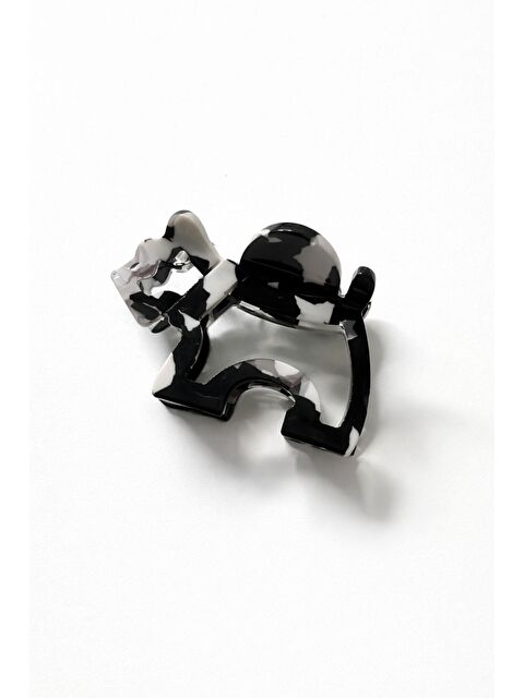 New Obsessions Mini Agatha Köpek Lüks Asetat Mandal Toka - S000104829-19351