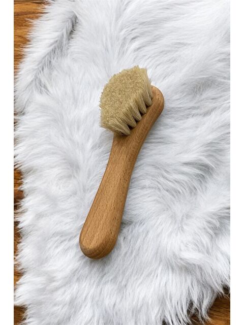 Znp Home %100 Doğal At Kılı Yüz Bakım Fırçası - S000352183-19413