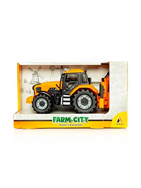 ADEL Farm City Excavator Kazıcı Turuncu (000603) - S000485719-20013