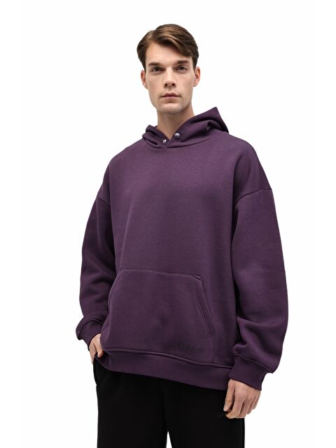 Lumberjack MB ROS 17HS109 5PR Mor Erkek Sweatshirt - S000484399-20042