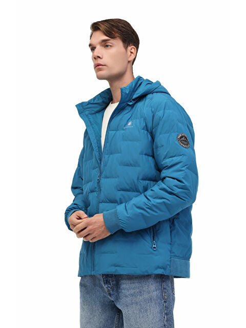 Lumberjack ML AMOTT COAT 5PR Petrol Erkek Mont - S000449482-17234