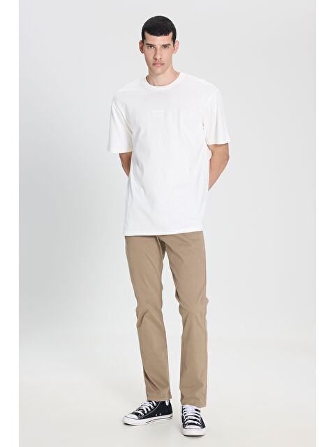 Lee Extreme Motion Slim Fit Dar Kesim Normal Bel Kahve Esnek Pantolon - S000470683-19413