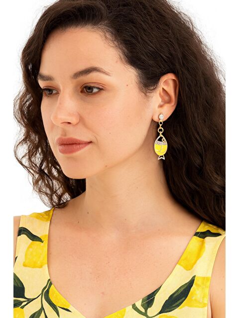 New Obsessions Mini Sallantılı Küpe - S000482768-20072