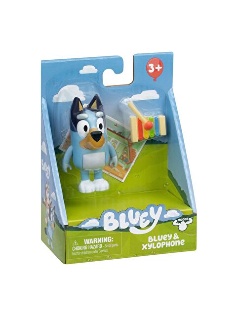 Mucit Panda Moose Toys Bluey Tek Figür Aksesuarlı Set - Bluey ve Ksilofon - S000492851-10231
