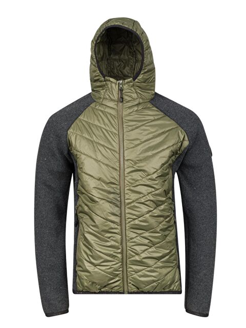 2AS Lucas Erkek Kapüşonlu Tam Fermuarlı Sweat Haki - S000494596-18547