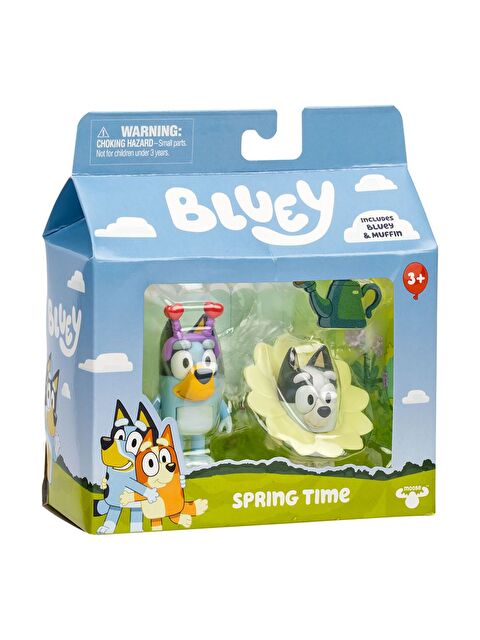 Mucit Panda Moose Toys Bluey 2'li Figür Aksesuarlı Set - Bahar Temalı - S000492854-10231