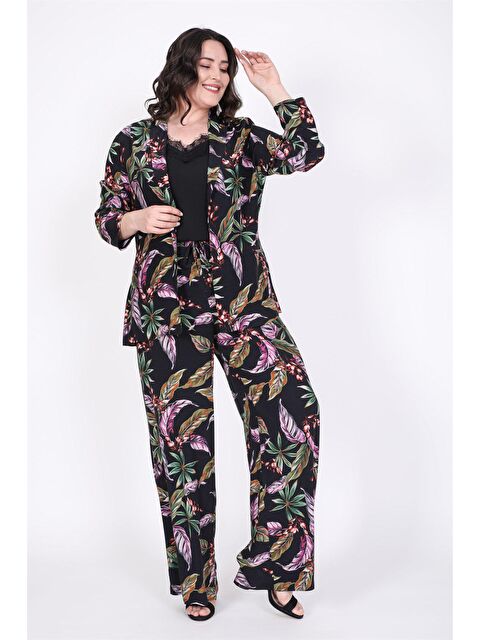 Mylinemoda Belden Bağlamalı Astarsız Ceket - S000242034-19351