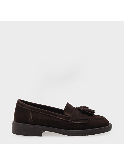 Capone Outfitters Tish Kadın Hakiki Süet Deri Loafer - S000508509-28102