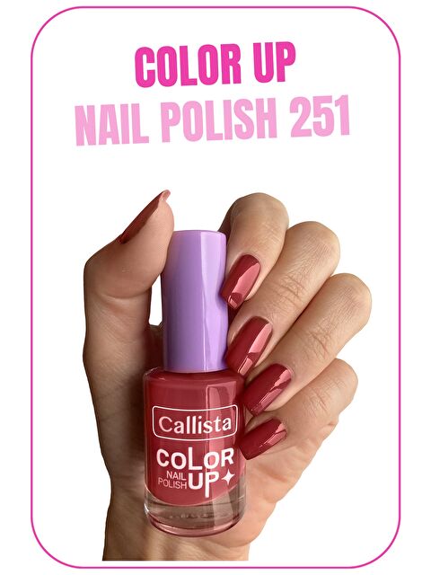Callista Color Up Nail Polish Oje 251 Calm Down - Kırmızı - S000274843-20045
