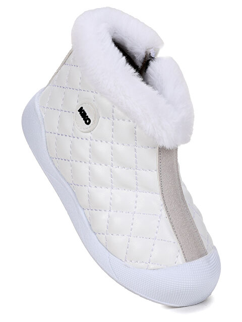 Kiko Kids Biser Fermuarlı Termo Taban Kız Çocuk Bot Ayakkabı - S000487989-20063