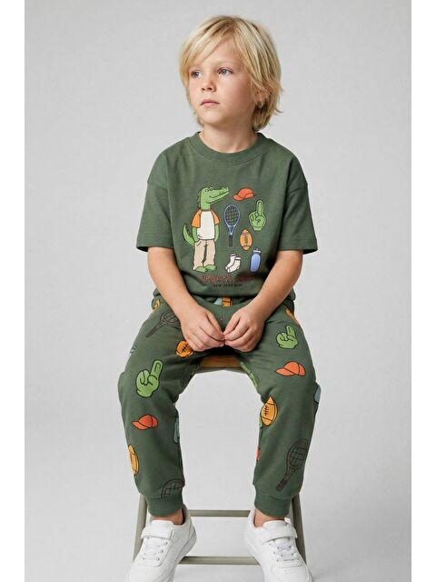 ZUZUNGA Timsah Sports Crew Çocuk Alt - Üst Takımı - S000531084-18547