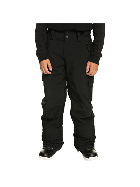 Quiksilver Porter Youth Pt Erkek Çocuk Siyah Snowboard Pantolonu - S000487995-19351