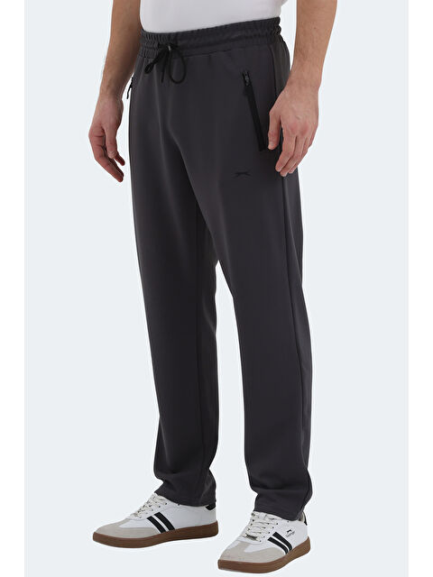 SLAZENGER KINGSTOR I Erkek Fermuar Cepli Antrasit Eşofman Altı - S000515285-29666