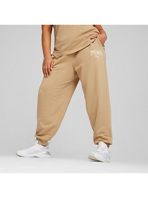 Puma Squad Kadın Kahverengi Eşofman Altı