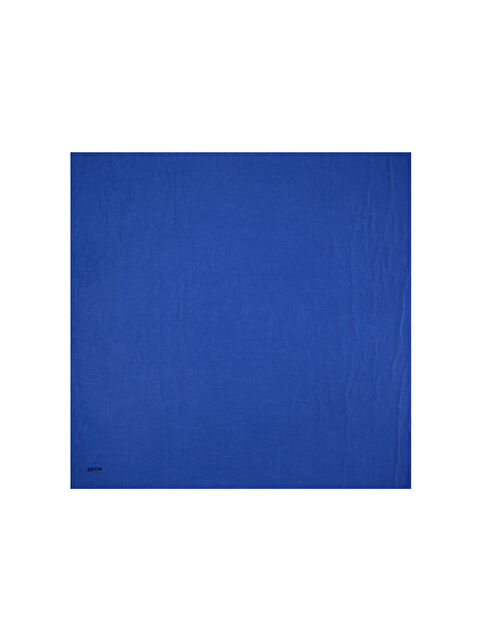 AKER 100X100 Kraş Mavi Eşarp - S000474555-17234