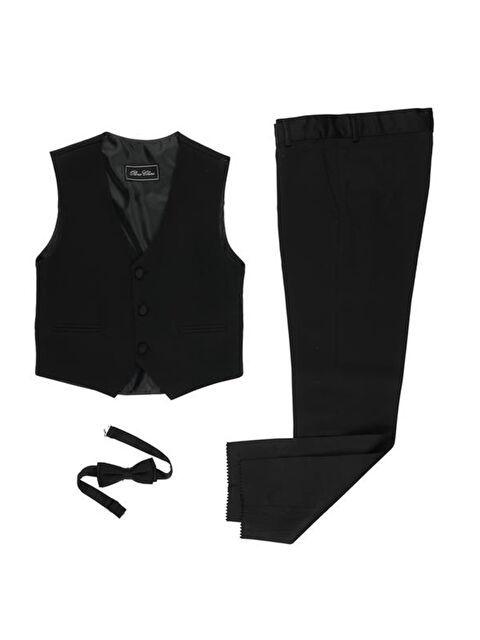 Panço Erkek Bebek Yelekli Smokin Takım - S000523568-19351