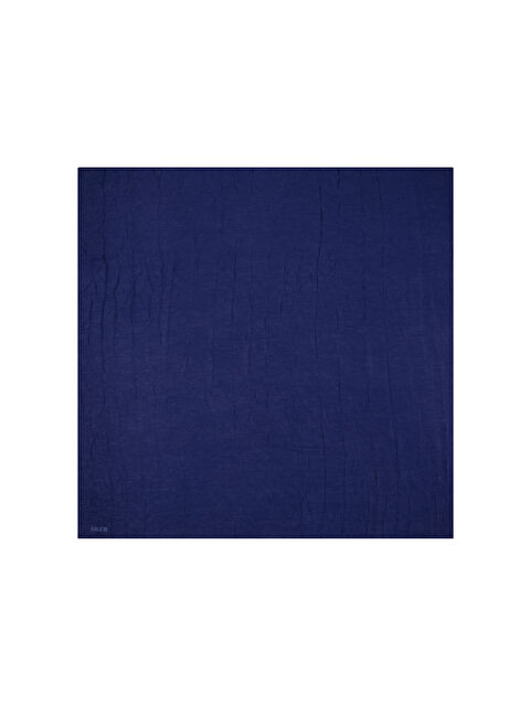 AKER 100X100 Kraş Lacivert Eşarp - S000474555-21164