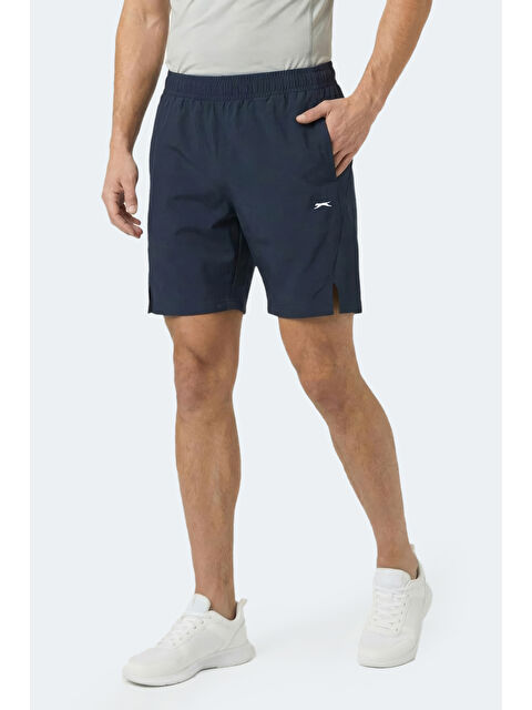 SLAZENGER RADIANT Erkek Cepli Fıtness Lacivert Şort - S000515302-21164